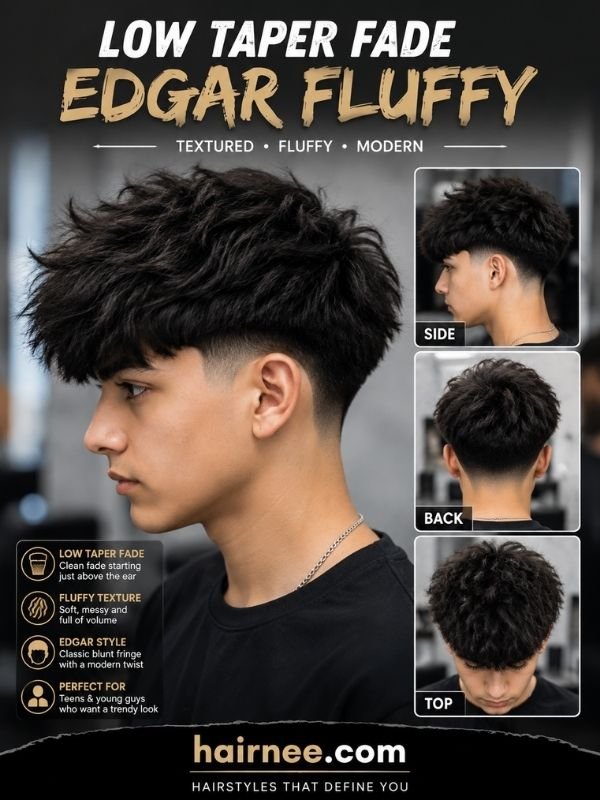 Low Taper Fade Edgar Fluffy