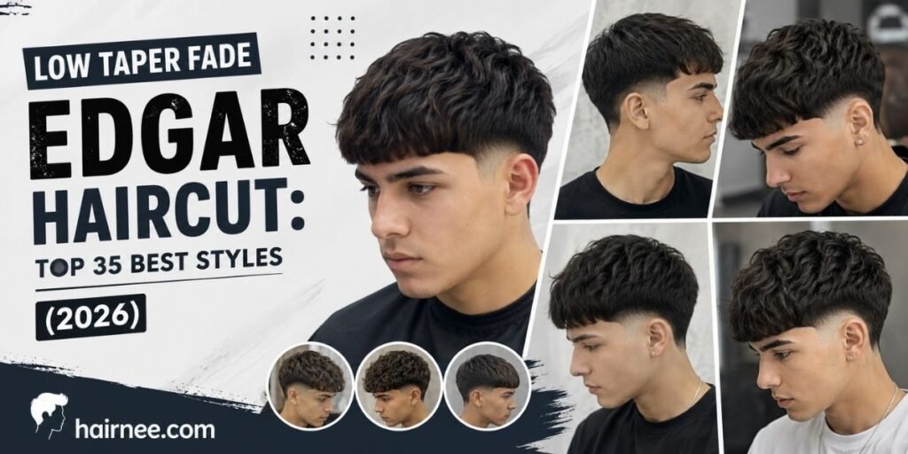 Low Taper Fade Edgar Haircut Top 35 Best Styles (2026)