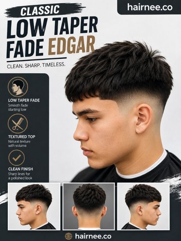 Modern Low Taper Fade Edgar