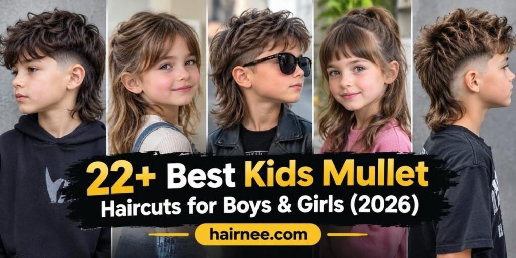 22+ Best Kids Mullet Haircuts for Boys & Girls (2026)