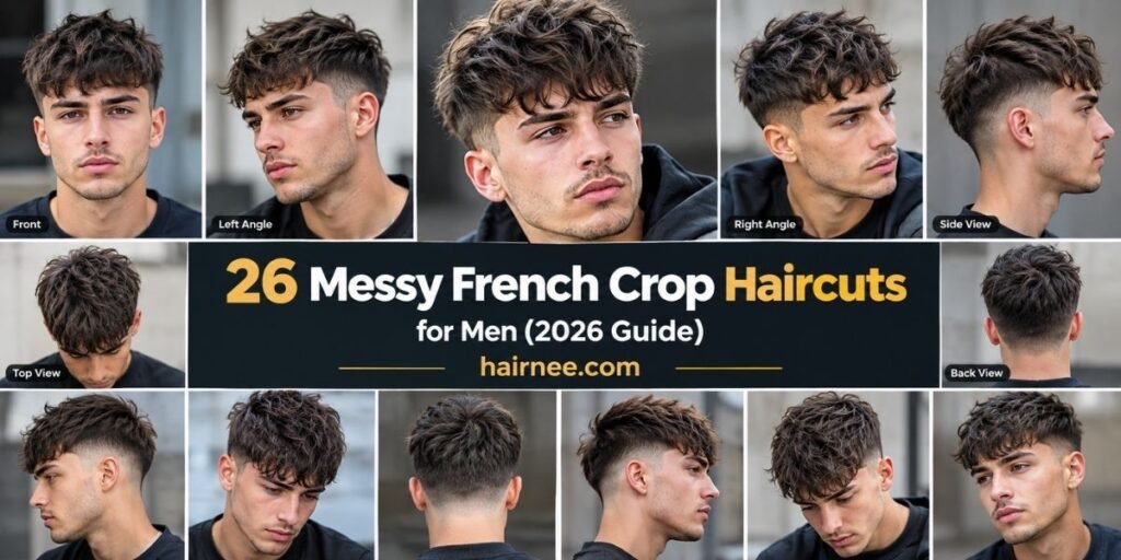 26 Messy French Crop Haircuts for Men (2026 Guide)