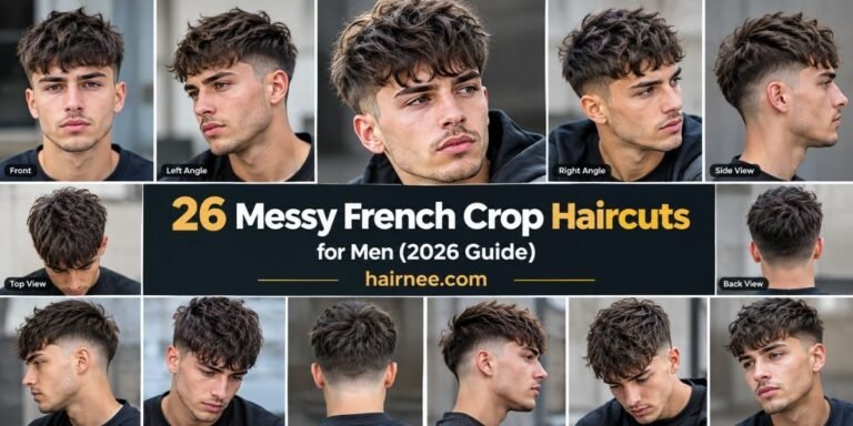 26 Messy French Crop Haircuts for Men (2026 Guide)