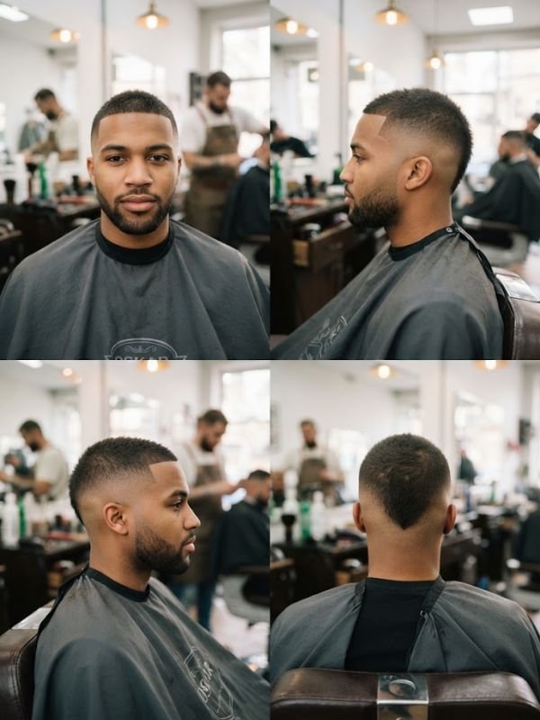 Buzz Cut Mohawk Fade