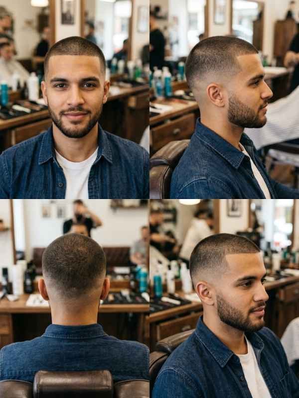 Classic Low Taper Buzz Cut