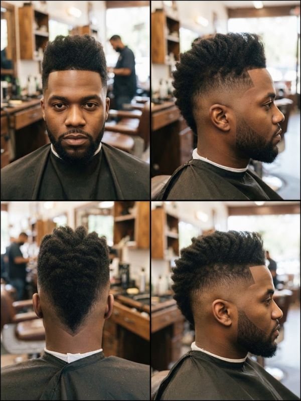 Classic Taper Fade Mohawk
