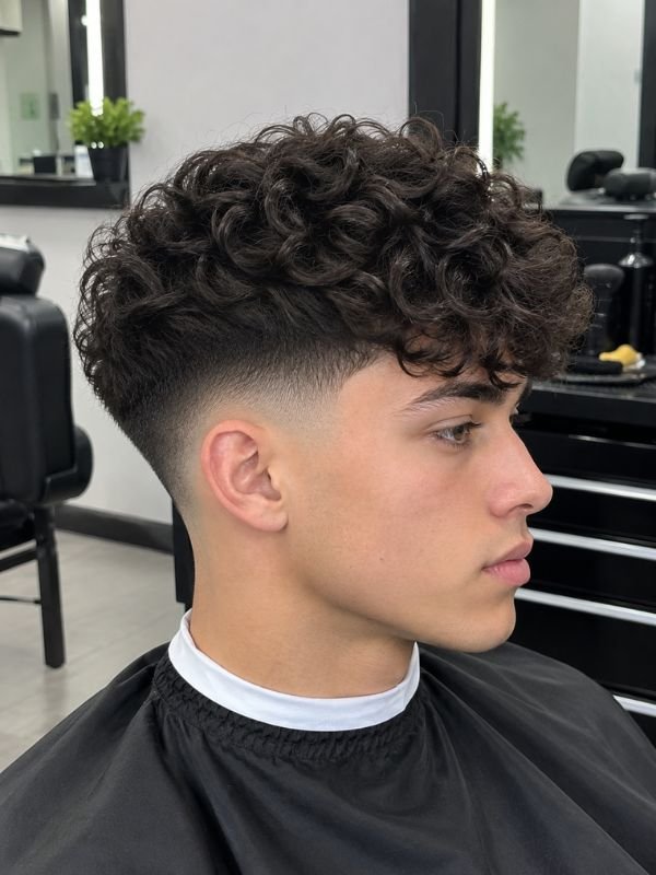 Curly Undercut Blend