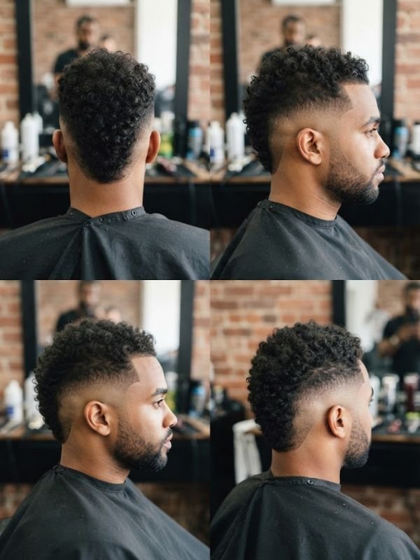 Drop Fade Mohawk