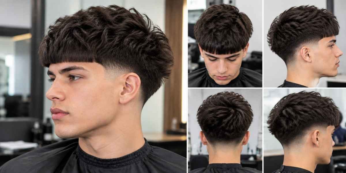 Edgar / Blunt Fringe Low Taper Blowout