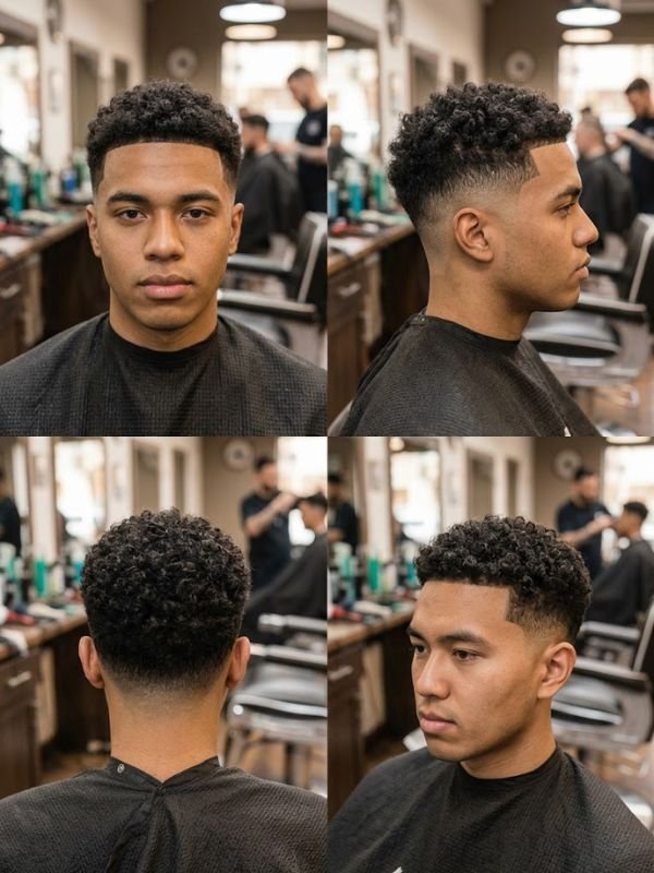 Fade Hairstyles for Curly Hair