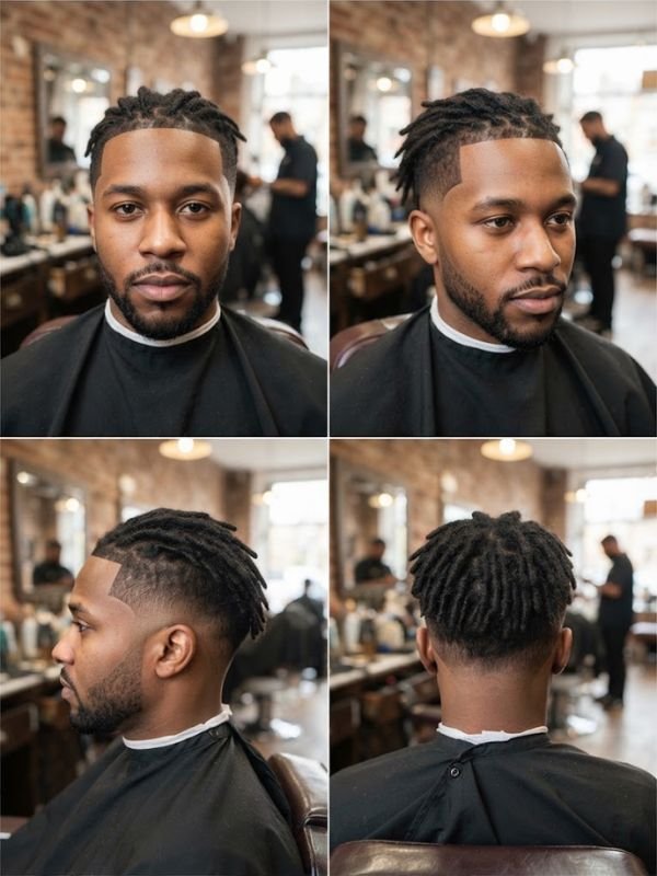 Low Taper Fade + Dreads