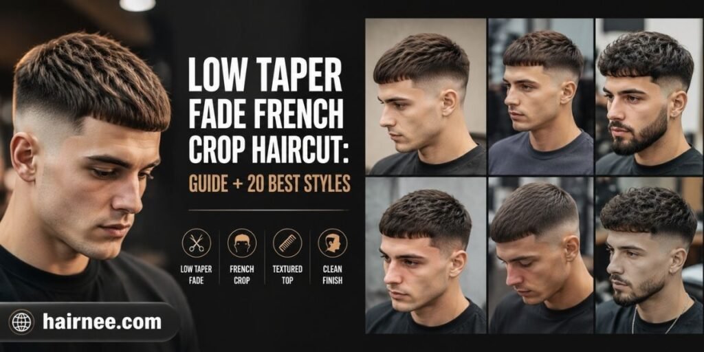 Low Taper Fade French Crop Haircut Guide + 20 Best Styles