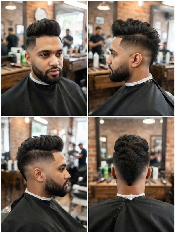 Low Taper Fade Mohawk