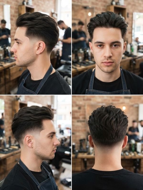 Low Taper Fade + Undercut