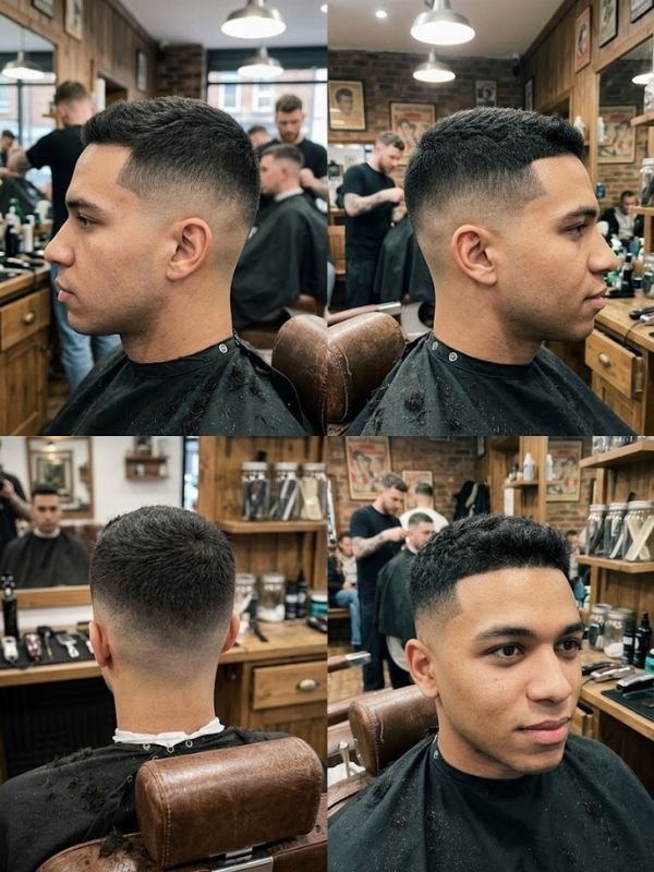 Mid Fade Haircut