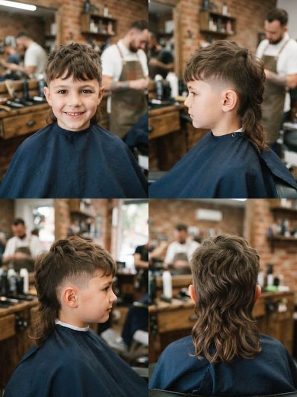 Modern Kids Mullet