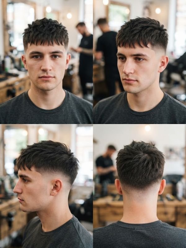 Modern Messy French Crop