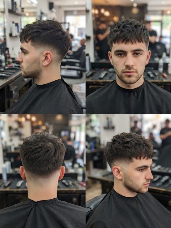 Short Messy French Crop