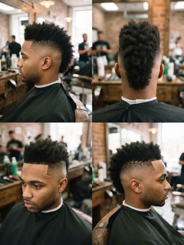 Skin Fade Mohawk