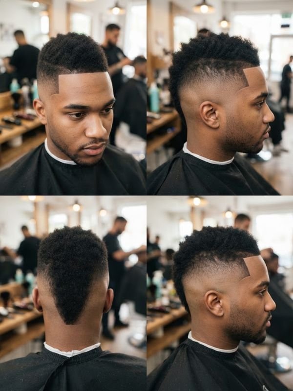 Temple Fade Mohawk