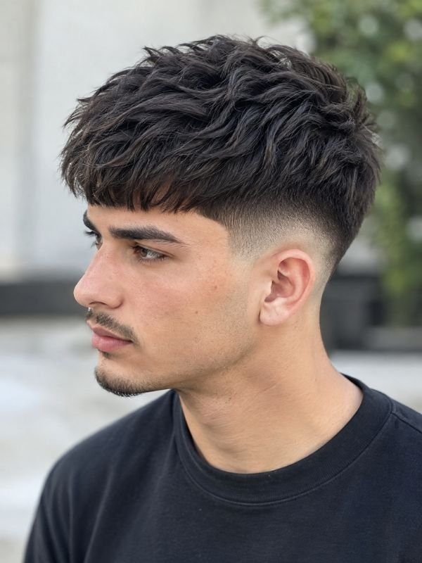 Trending Low Taper Fade Textured Crop Haircut