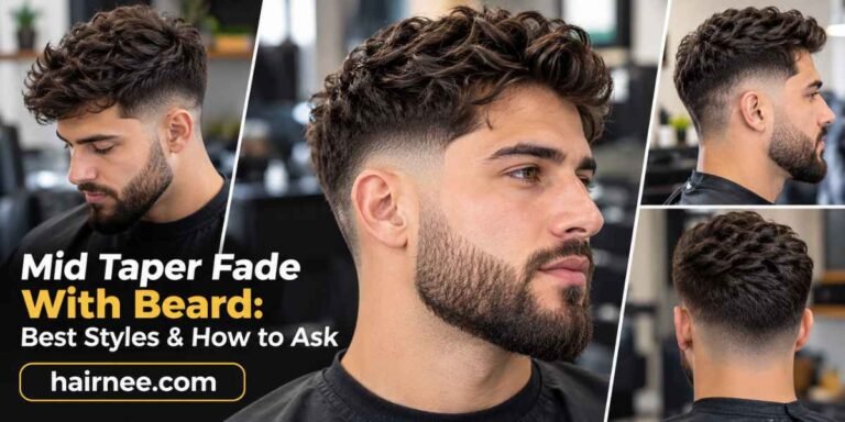 Mid Taper Fade With Beard Best Styles & How to Ask 2026