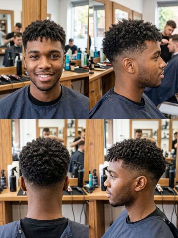 Textured Crop for 3B Hair