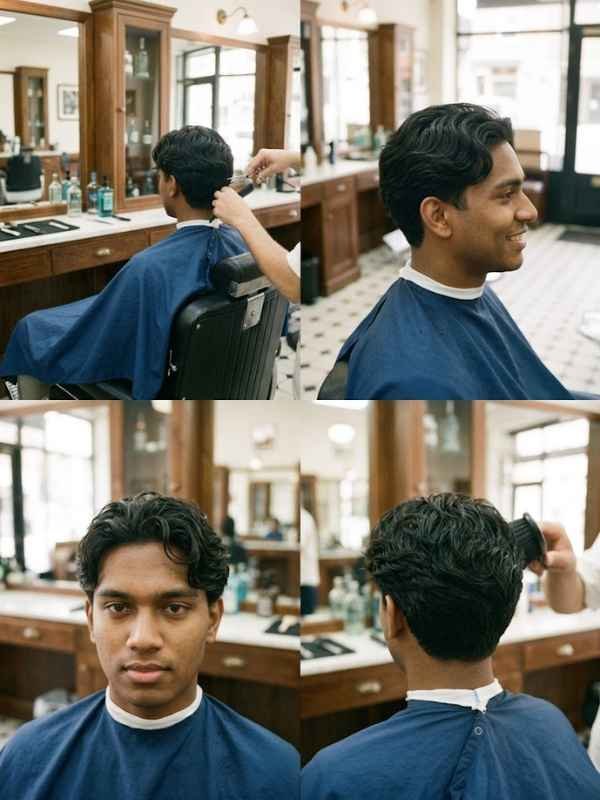 Wavy hair