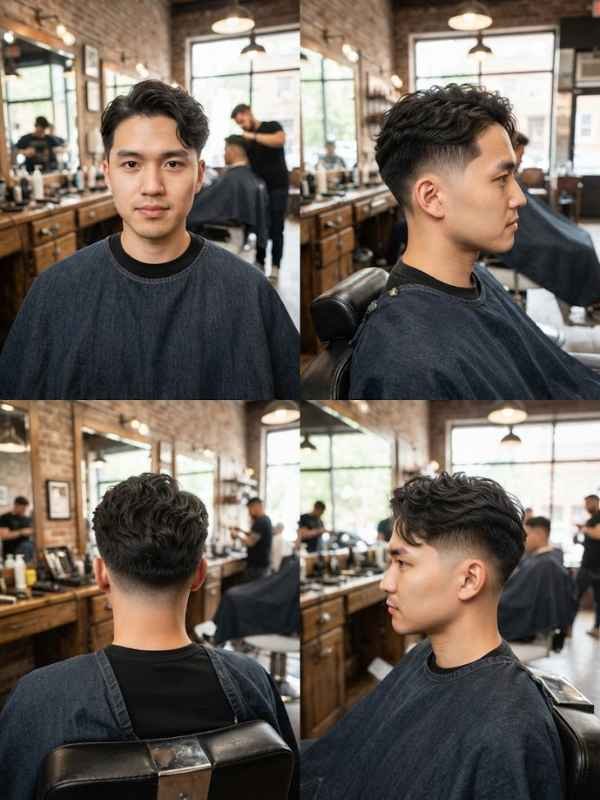 Wavy hair